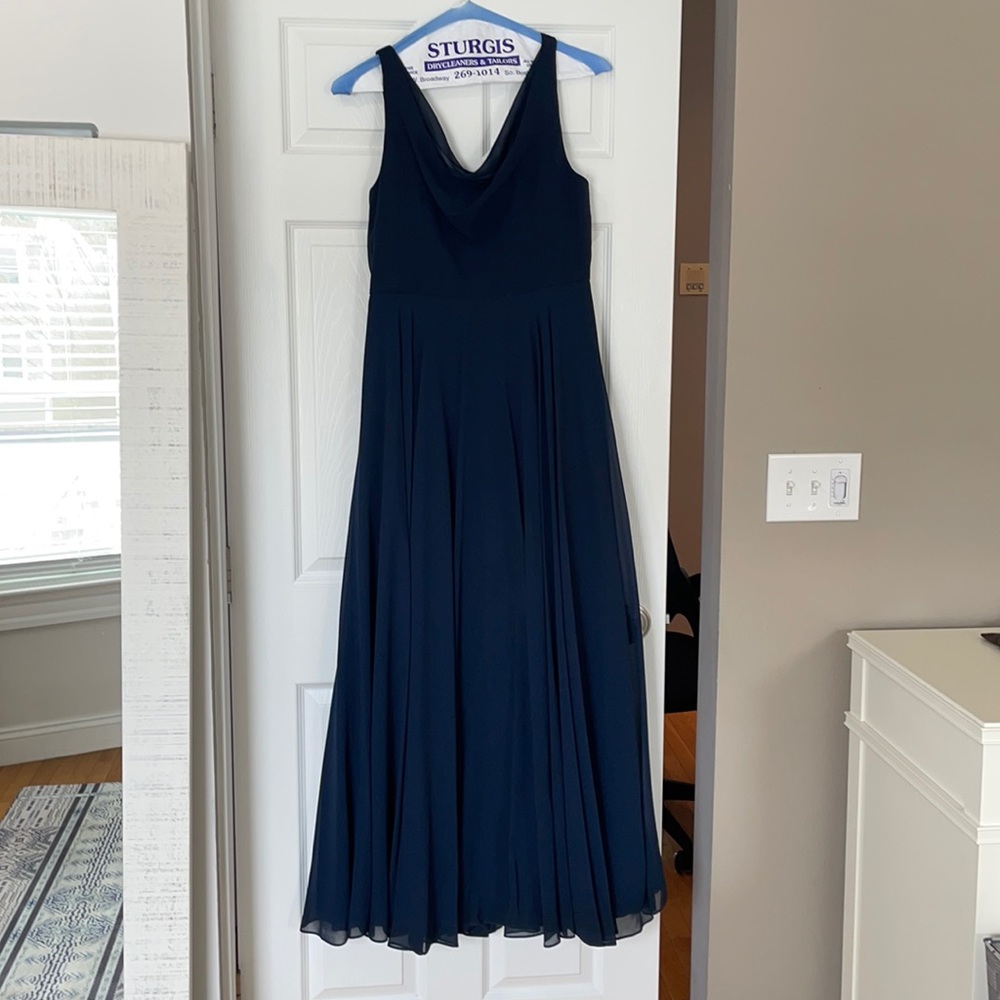 Gorgeous Navy Bridesmaid Dress